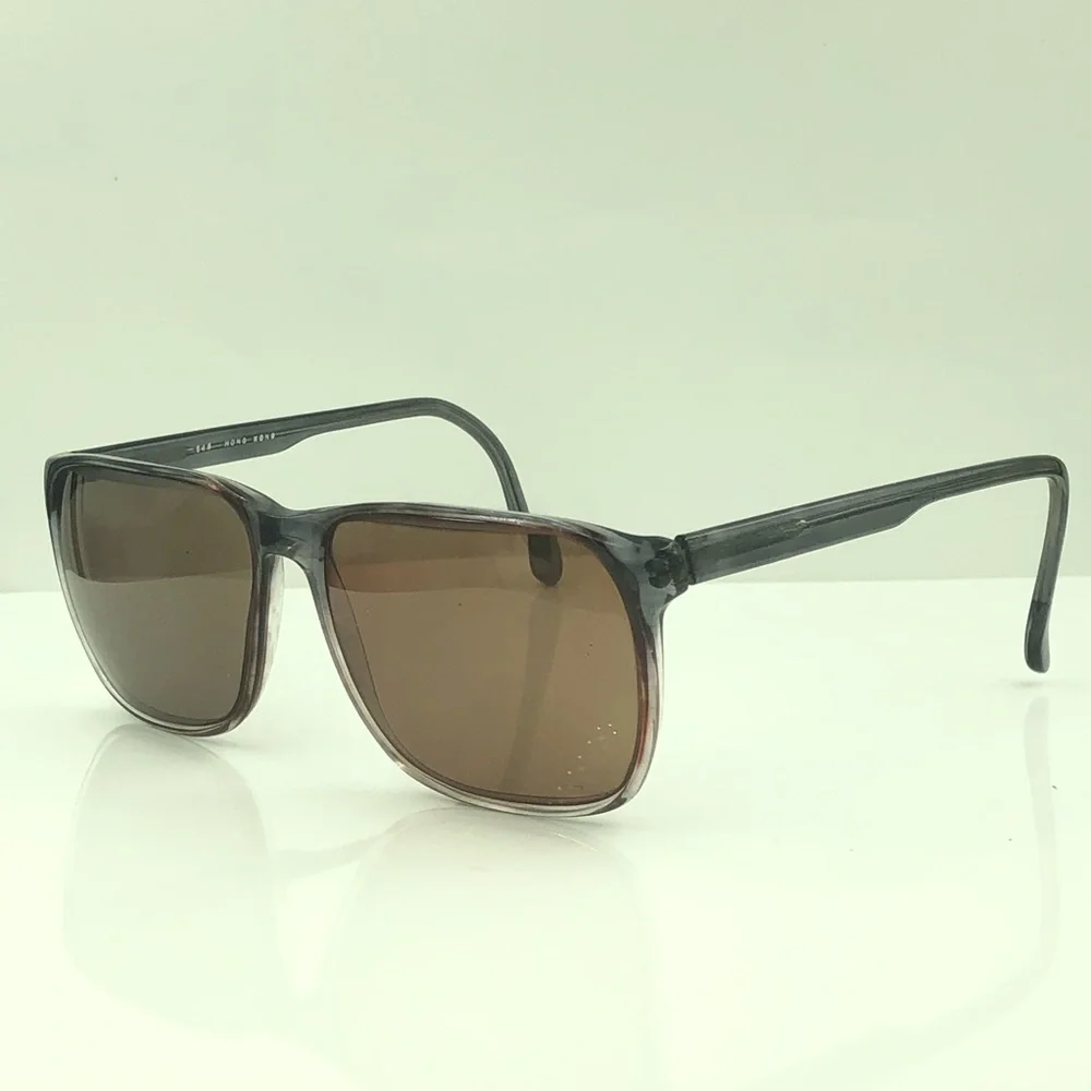 Vintage 4740H Blue Translucent Square Frames
